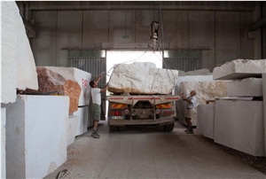 Botticino Marble, Botticino Fiorito Blocks