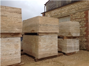 Travertino Viridis Impera Blocks