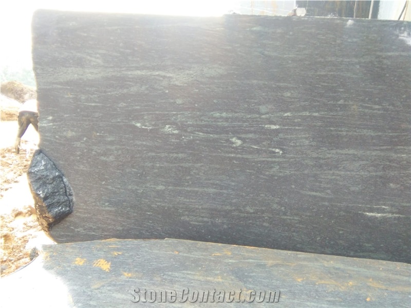 Oceanic Green Granite Block, Green Grain Granite Block