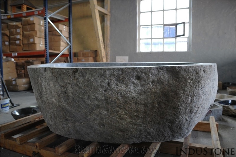 River Stone Bath Industone