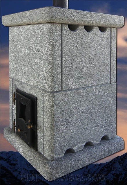 Pietra Ollare Soapstone Walser Stove