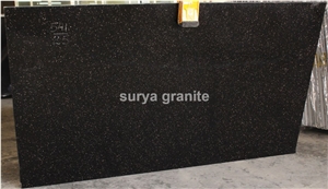 Black Galaxy Granite Slabs