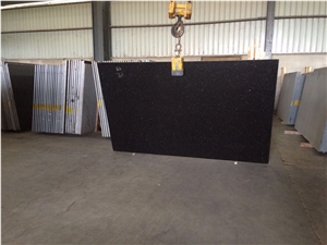 Black Galaxy Granite Slabs