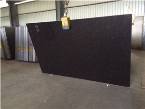 Black Galaxy Granite Slabs