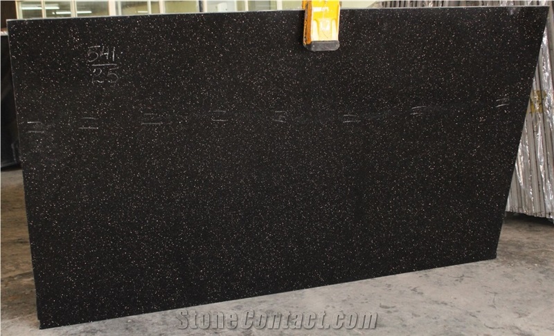 Black Galaxy Granite Slabs