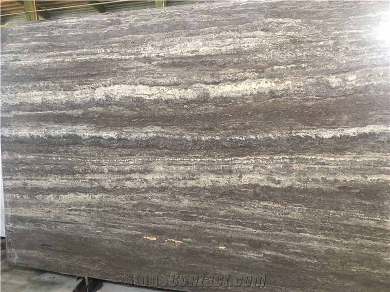 Silver Travertine Blocks