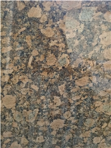 Golden Diamond Grain Granite Slab Tile Cut to Size