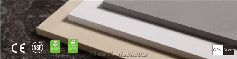 Opal Quartz Kitchen Countertops