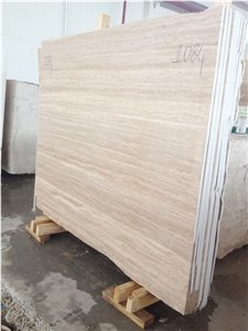 Light Travertine Slabs