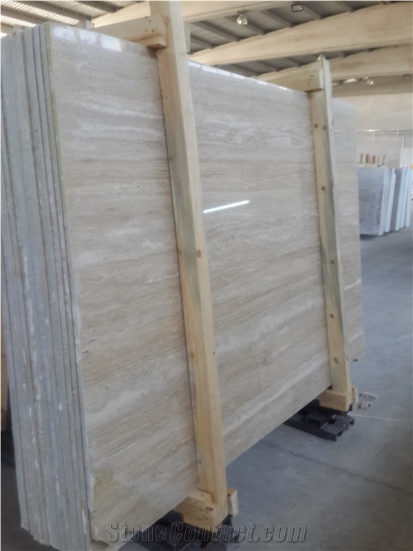 Light Travertine Slabs
