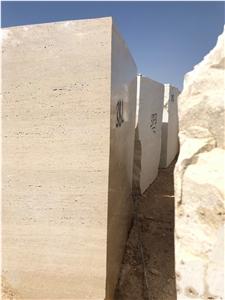 Travertine Blocks, Turkey Beige Travertine