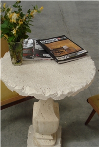 Travertine Marble Tabletops