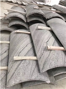 Grey Granite Light Column Wall Clad