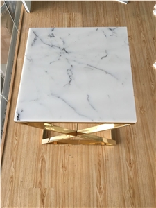 Marble Home Furniture Venato White Cafe Tables