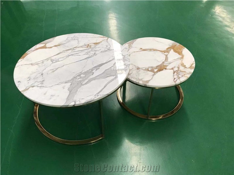 Marble Home Furniture Venato White Cafe Tables