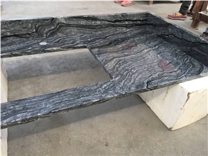 Silver Wave Kenya Black Vanity Top Bathroom Top