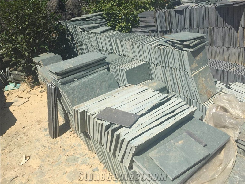 Slate Floorting Tile Green Slate Stone Flooring