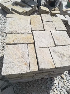 G682 Granite Natural Split Random Tiles Flagstone