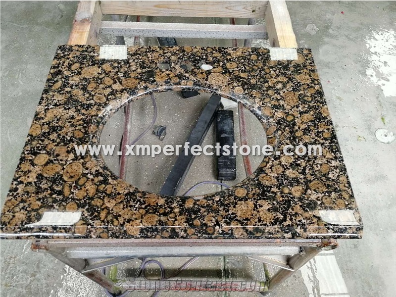 Baltic Brown Ed Granite Bath Countertops