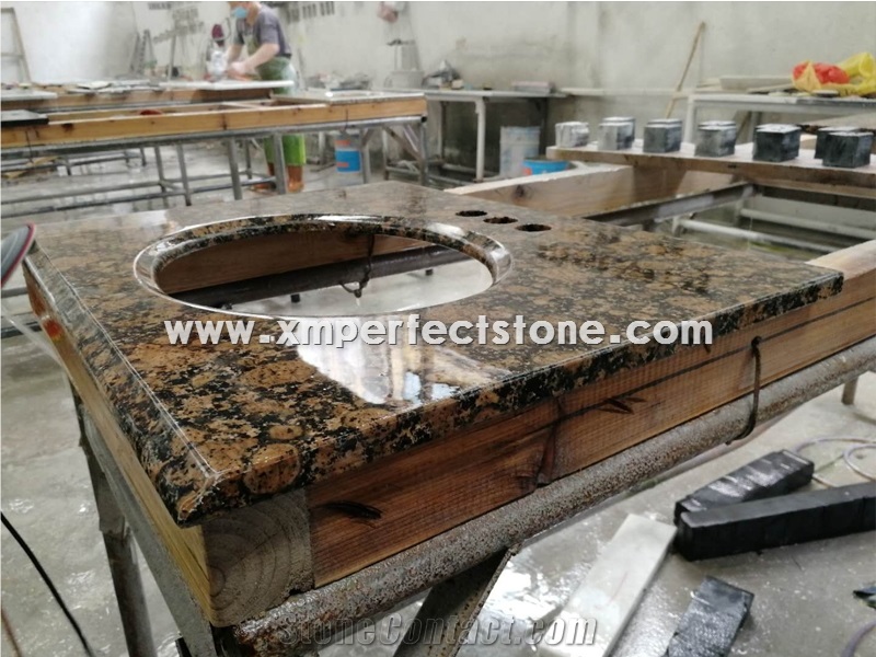 Baltic Brown Ed Granite Bath Countertops