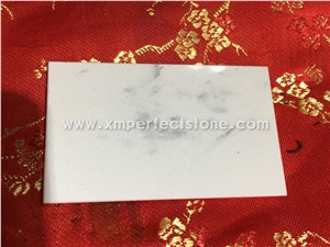 Bs3003 Quartz Slab Like Carrara White Tile &Slab
