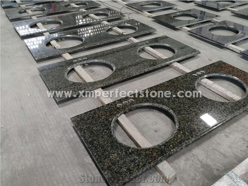 Ubatuba Granite Countertop 22x24 Imported Granite