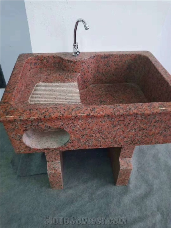 Maple-Leaf Red Granite China