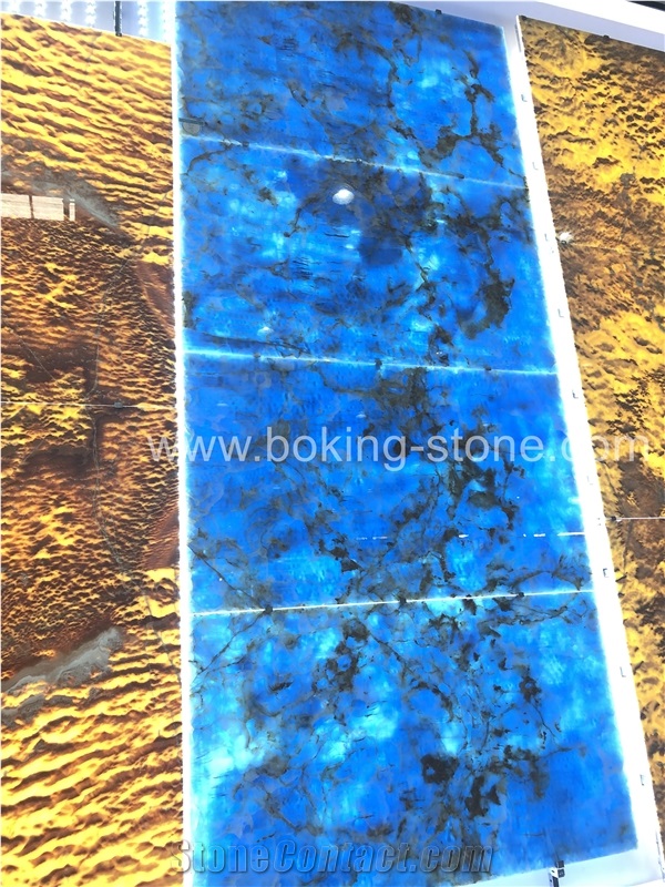 Backlit Colorful Onyx,Natural Gemstone Slab