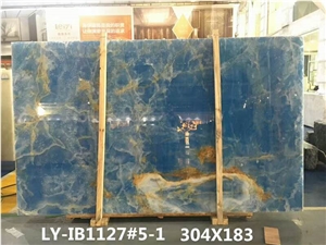 Blue Onyx Handicraft Work Carved Onyx