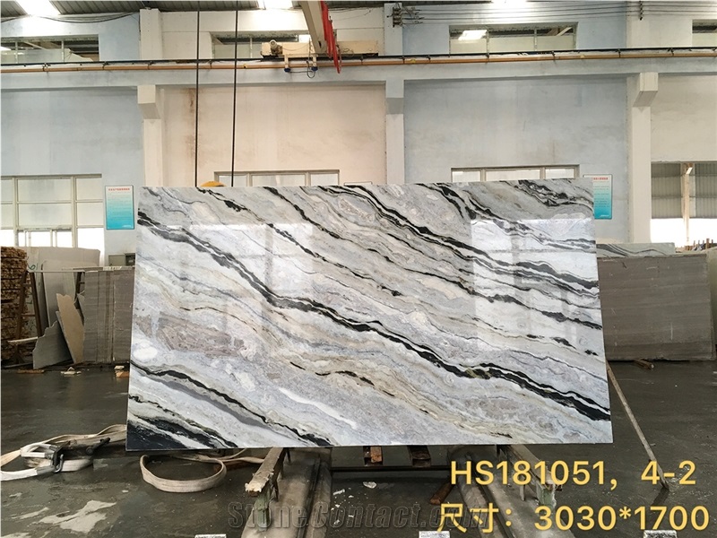 Cheap Blue Danube Marble Labradorite River