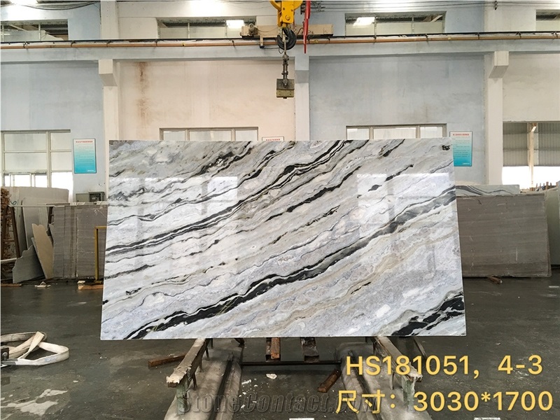Cheap Blue Danube Marble Labradorite River