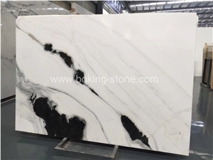 China Panda White Marble Slabs and Tiles