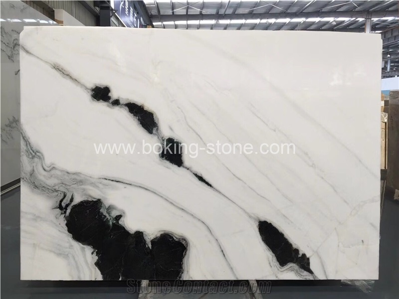 China Panda White Marble Slabs and Tiles