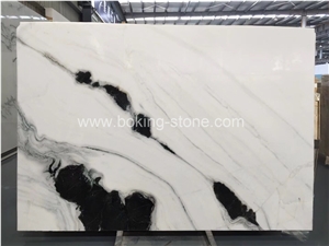 China Panda White Marble Slabs and Tiles