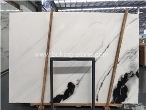 China Panda White Marble Slabs and Tiles