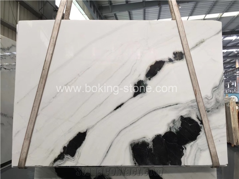 China Panda White Marble Slabs and Tiles