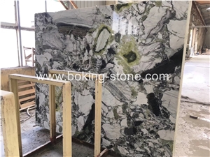 White Beauty Marble Tiles Slabs Customize Tables