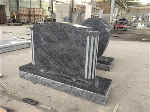 Bahama Blue Monument Round Ends with Flutes