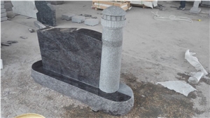 Bahama Blue Monument with Grey Lighthous