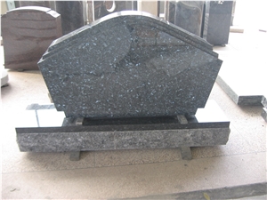 Blue Pearl Granite Stone Monument