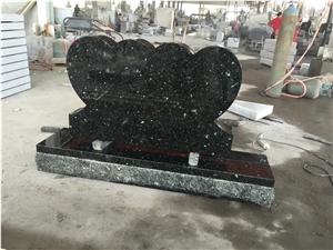 Emerald Pearl Granite Headstone