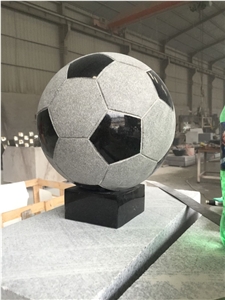 G603 China Grey Football Custom Monument