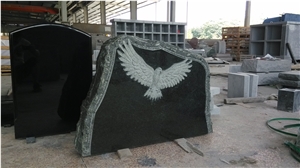 Galaxy Green Monument with Eagle Carving