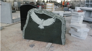 Galaxy Green Monument with Eagle Carving