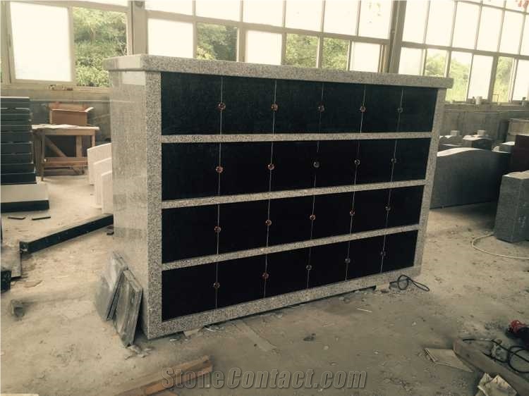 Imperial Grey Double Sides 48 Niche Columbarium