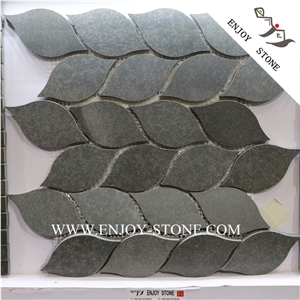China Grey Basalt Pattern Mosaic/Hall Mosaic