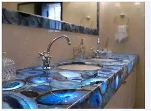 Agate Stone Bath Top Countertop