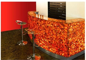 Red Agate Slab,Red Natural Agate Semiprecious Stone