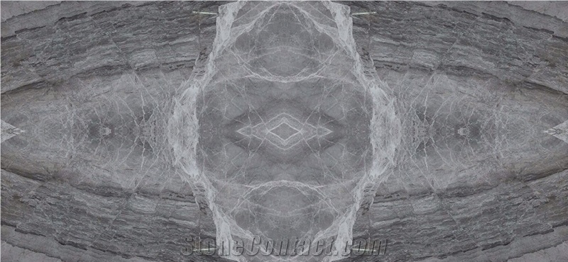 Luana Grey Marble Slab