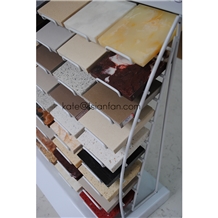 Artficial Stone Countertop Display Rack Stand